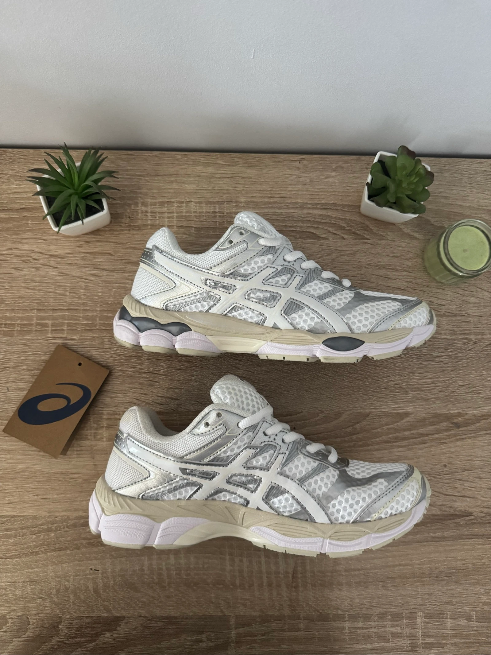 Asics Gel Cumulus - White/Gray/Beige - 39 – photo 3